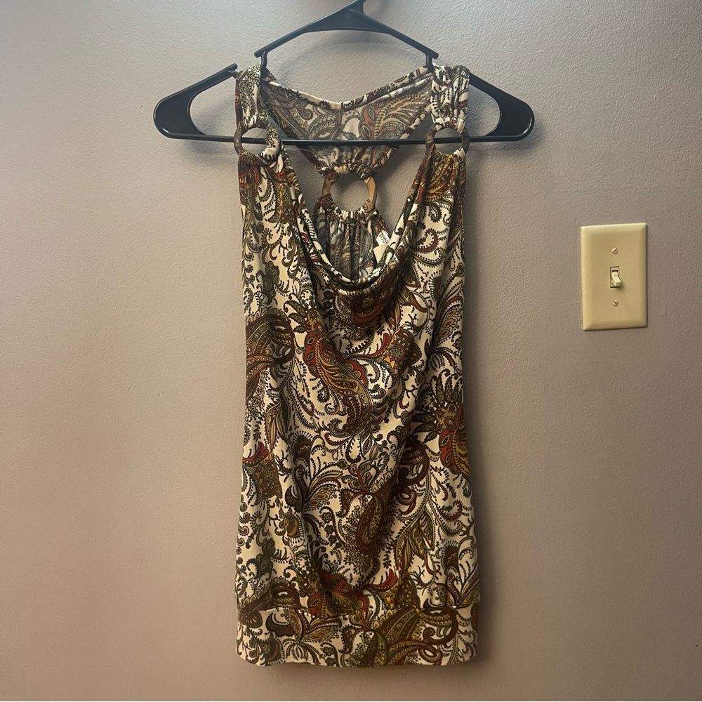 Body Central Multicolor tunic tank top